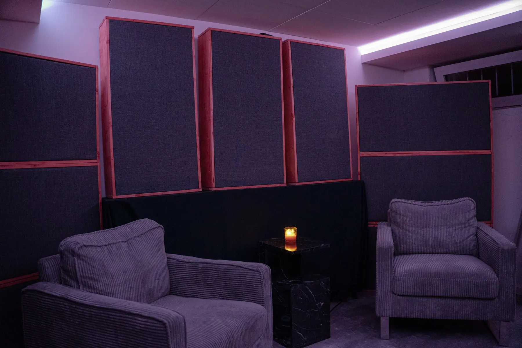Studio Session Atmosphäre bei Mosain